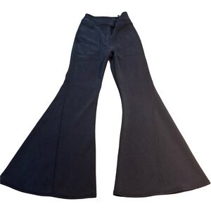 Free People Movement Lite Light Heart Flares Women's Yoga Stretch size 4 Black